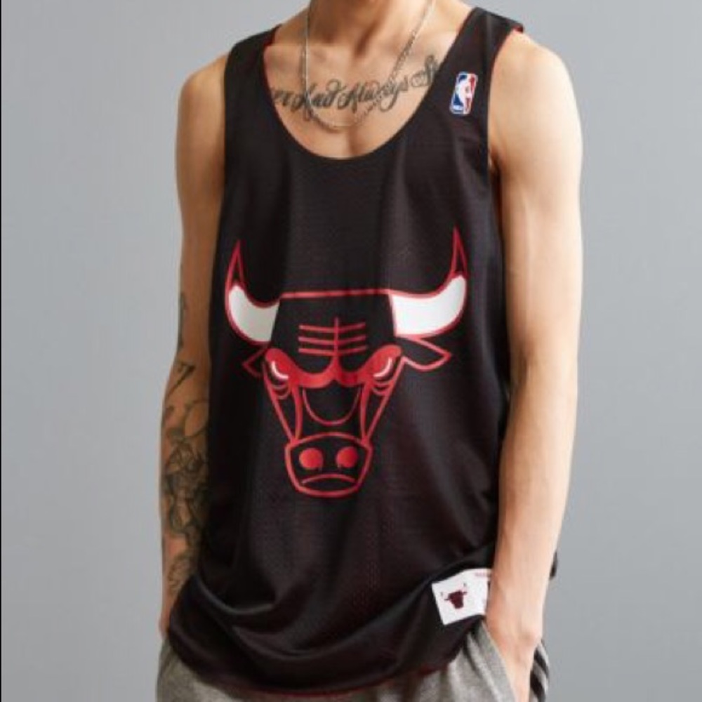 NWOT Mitchell & Ness NBA Chicago Bulls Mesh Jersey